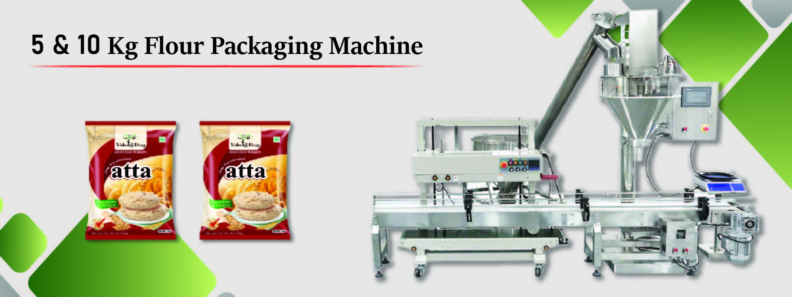 5 & 10 kg flour packaging machine