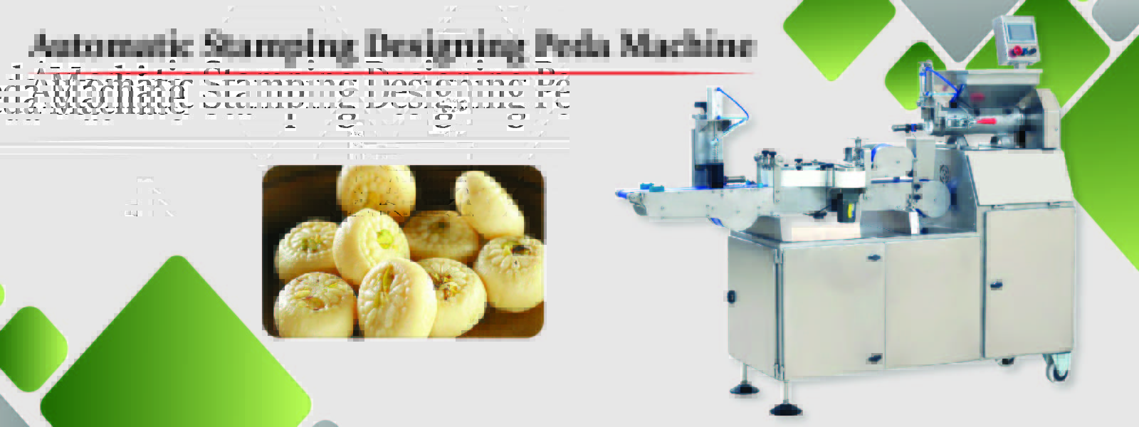 Automatic Stamping Designing Peda Food Processing Machine manufacture in noida