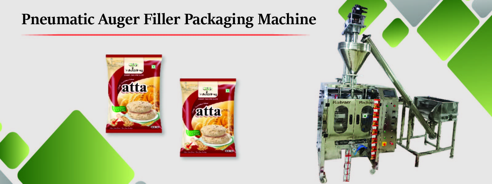 Pneumatic Auger filler packaging machine