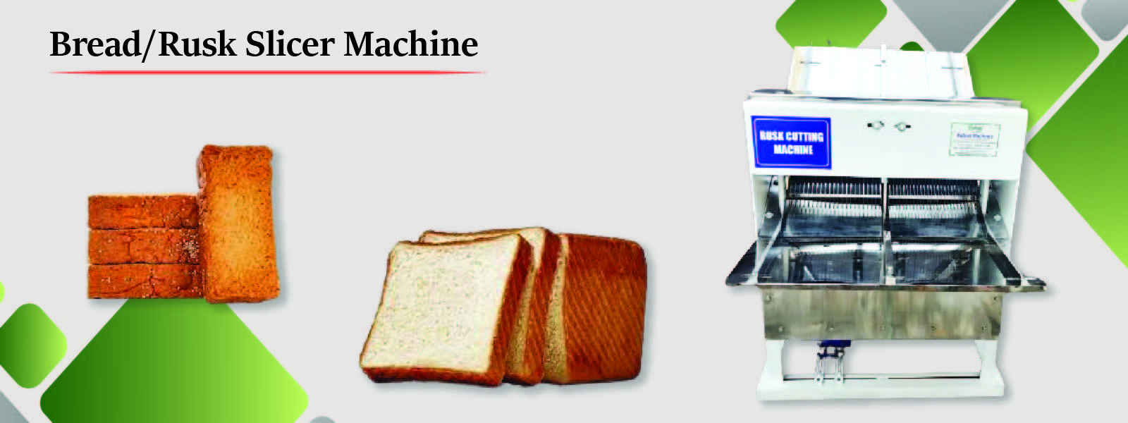 bread rusk slicer machine